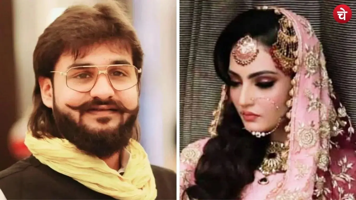 A photo of Abbas Ansari and his wife Nikhat